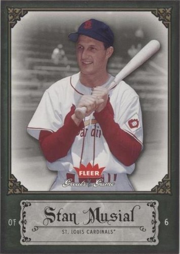 2006 Fleer Greats of the Game - Stan Musial #85