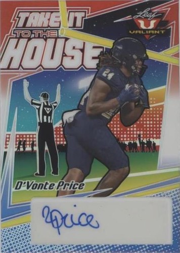 2022 Leaf Valiant D'Vonte Price #TH-DP1