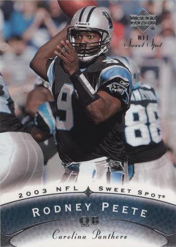 2003 Upper Deck Sweet Spot Rodney Peete #26