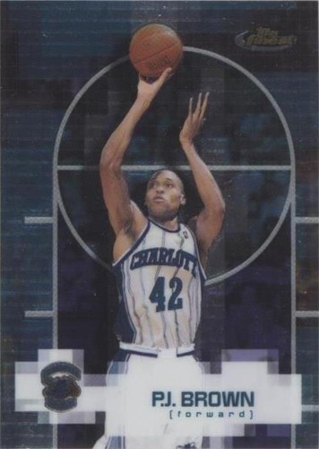 2000-01 Topps Finest - P.J. Brown #2