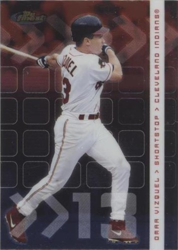 2002 Topps Finest - Omar Vizquel #41