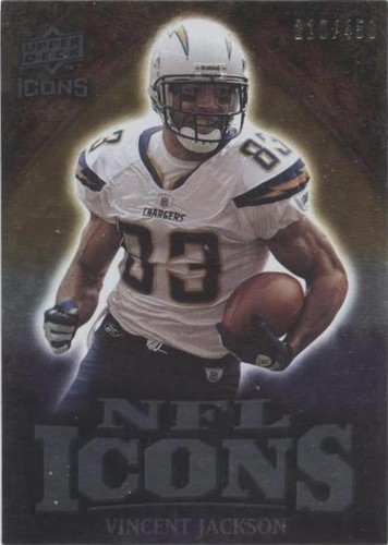 2009 Upper Deck Icons Vincent Jackson #IC-VJ