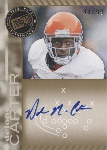 2011 Press Pass Delone Carter #PPS-DC