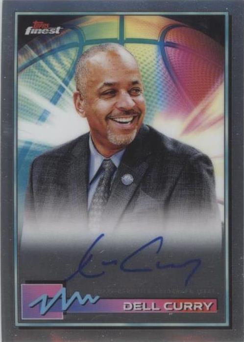 Topps Finest 2021 - Dell Curry #FA-DCR