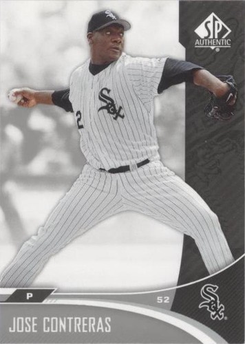 Jose Contreras 2003 Ultimate Collection Rookie Card RC SP Auto /25 