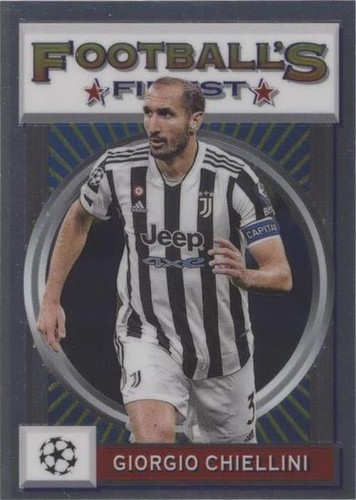 2021-22 Topps Finest Flashbacks UCL Giorgio Chiellini #113