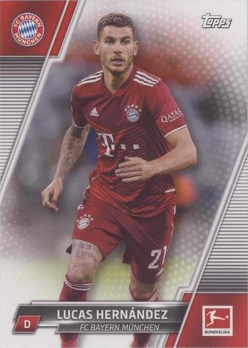 2021-22 Topps Bundesliga Lucas Hernandez #154