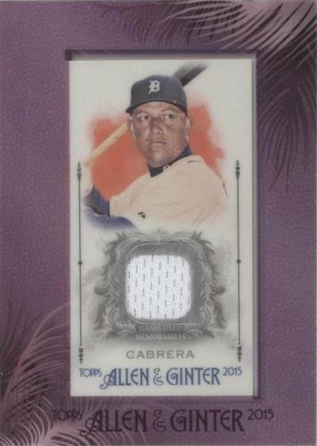 2015 Topps Allen & Ginter's - Miguel Cabrera #FMR-MCB