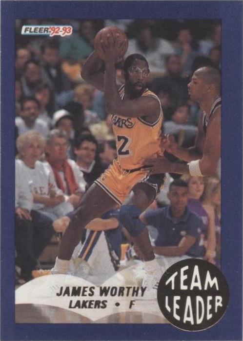 Fleer 1992-93 - James Worthy #13