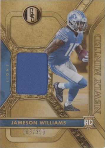 2022 Panini Gold Standard Jameson Williams #NMM-JWI
