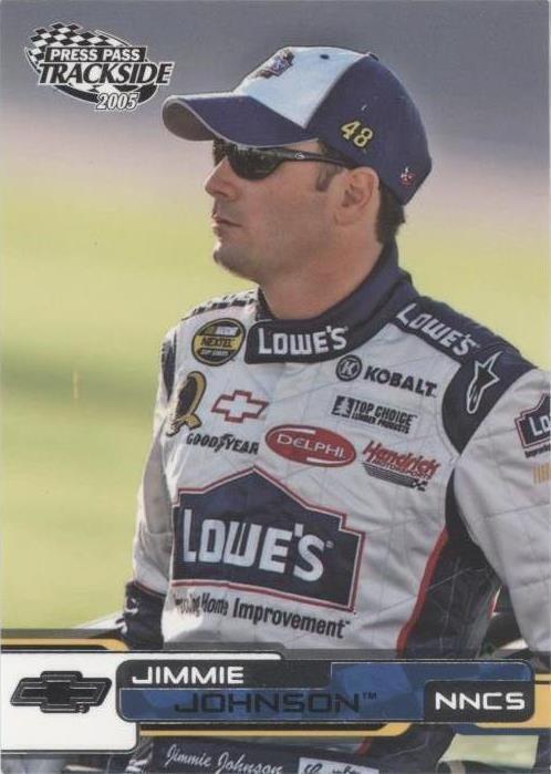 2005 Press Pass Trackside - Jimmie Johnson #5
