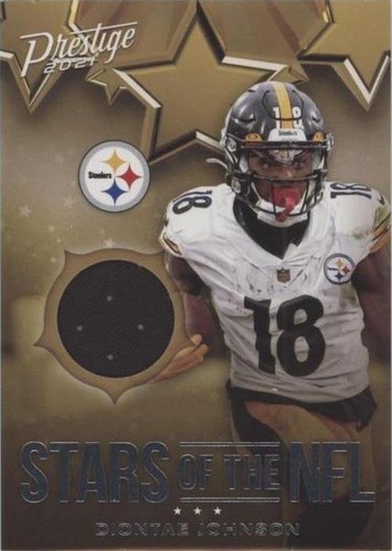 2021 Panini Prestige Diontae Johnson #SN-DJ
