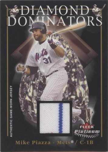 2005 Fleer Platinum - Mike Piazza #DD/MP