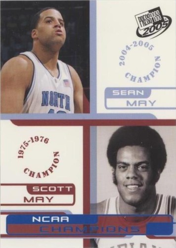 2005-06 Press Pass - Scott May/Sean May #B41