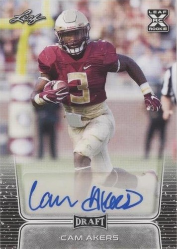 2020 Leaf Draft Cam Akers #BA-CA1