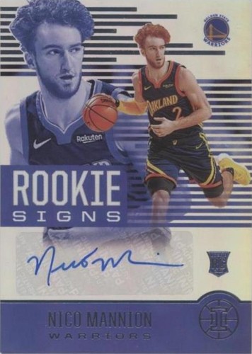 2020-21 Panini Illusions - Nico Mannion #RS-NMN