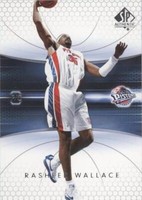 2004-05 SP Authentic - Rasheed Wallace #24