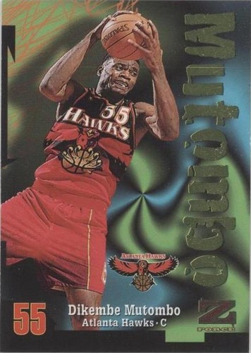 1997-98 Skybox Z-Force - Dikembe Mutombo #55