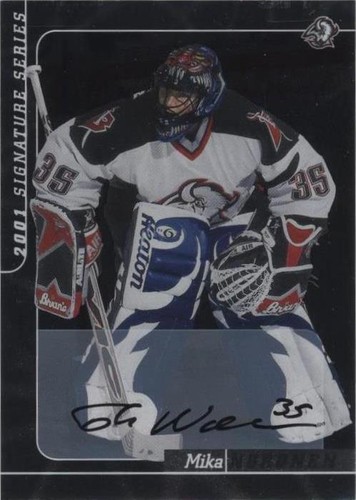 2000-01 In the Game Be A Player Signature Series - Mika Noronen #214