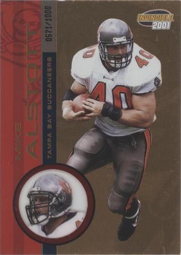 2001 Pacific Invincible Mike Alstott #230