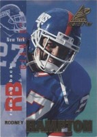 1997 Pinnacle Inside Rodney Hampton #106