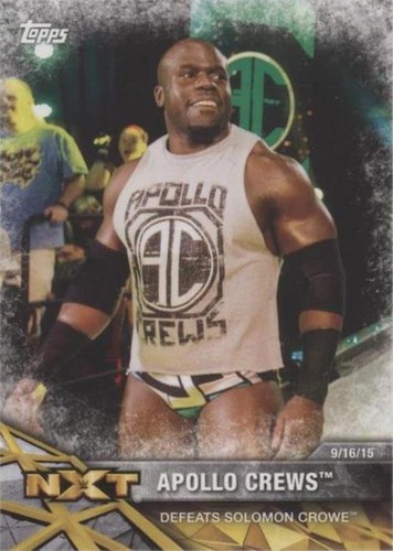 2017 Topps WWE NXT - Apollo Crews #3