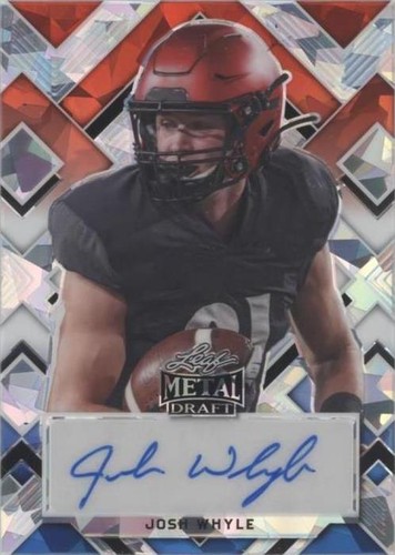 2022 Leaf Metal Draft Josh Whyle #PA-JW3