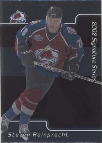 2001-02 In the Game Be A Player Signature Series - Steve Reinprecht #114