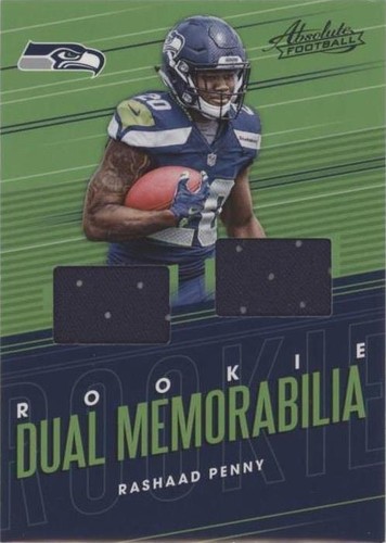2018 Panini Absolute Rashaad Penny #RDM-RP