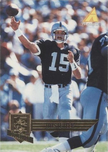 1995 Pinnacle Club Collection Jeff Hostetler #110