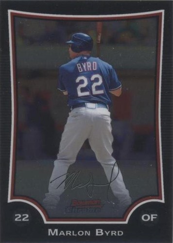 2009 Bowman Chrome - Marlon Byrd #84