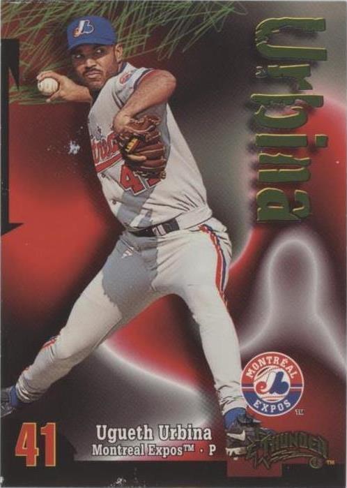 1998 Skybox Circa Thunder - Ugueth Urbina #90