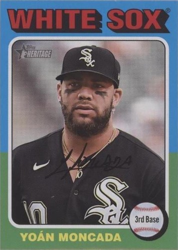 2024 Topps Heritage - Yoan Moncada #222