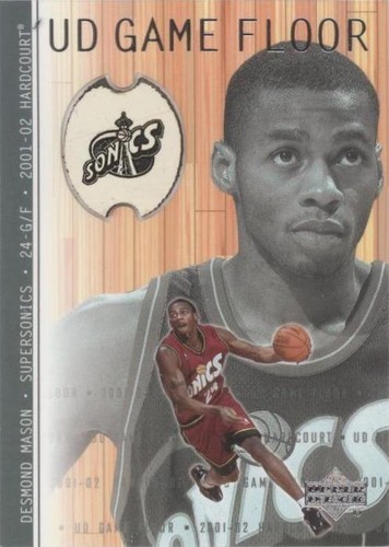 2001-02 Upper Deck Hardcourt - Desmond Mason #DM