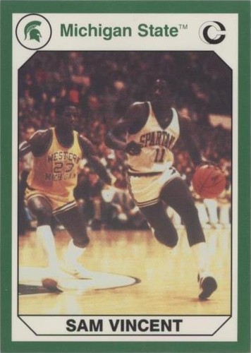 1990 Collegiate Collection Michigan State Spartans - Sam Vincent #148