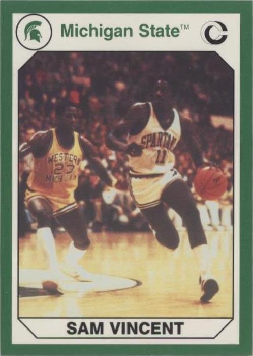 1990 Collegiate Collection Michigan State Spartans - Sam Vincent #148