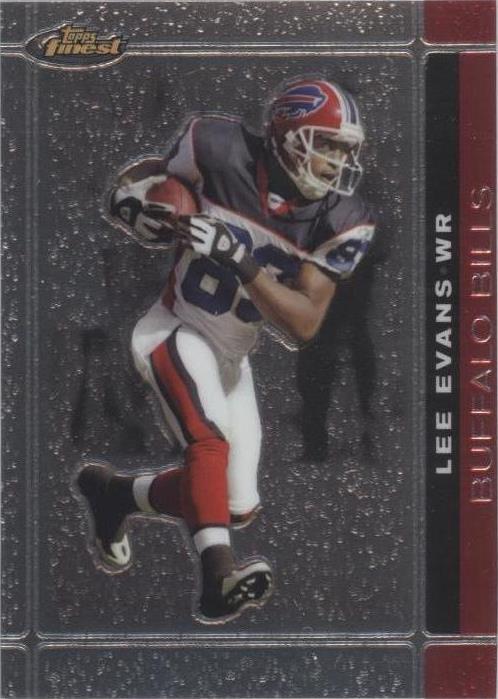 2007 Topps Finest Lee Evans #57