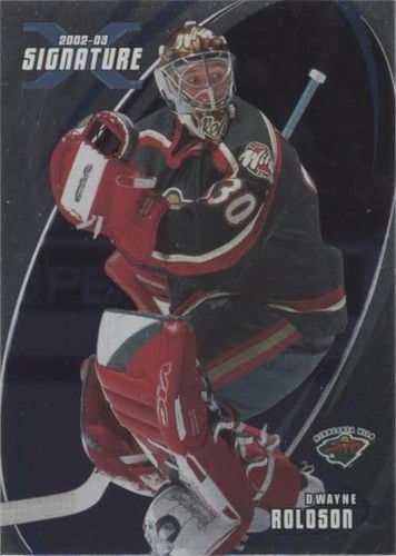 2002-03 In the Game Be A Player Signature Series - Dwayne Roloson #004