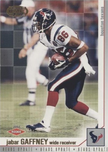 2002 Pacific Heads Update Jabar Gaffney #73