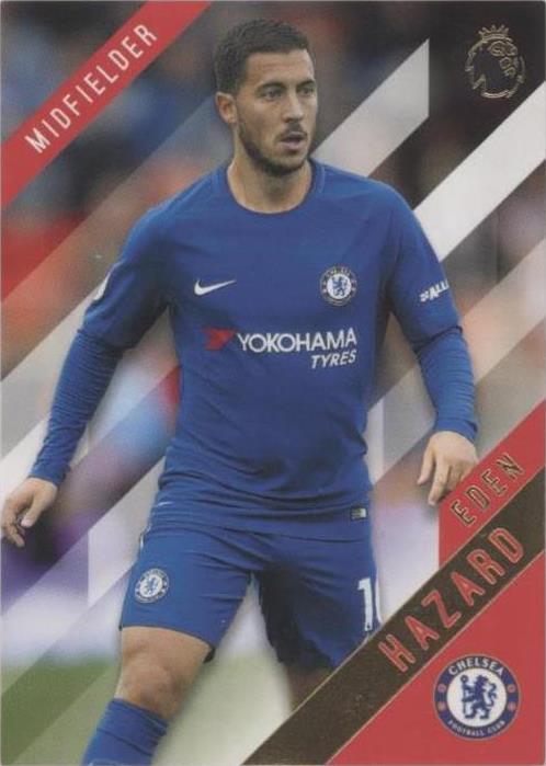 2017-18 Topps Premier League Gold Eden Hazard #34