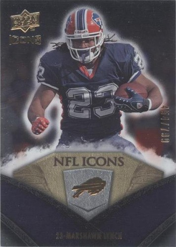 2008 Upper Deck Icons Marshawn Lynch #NFL34