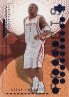2003-04 Upper Deck Triple Dimensions - Steve Francis #28