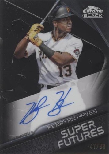 2022 Topps Chrome Black - Ke'Bryan Hayes #SFA-KH
