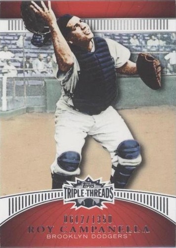 2010 Topps Triple Threads - Roy Campanella #57