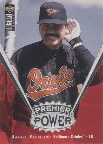 1997 Upper Deck Collector's Choice - Rafael Palmeiro #PP17