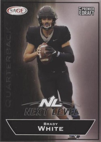 2021 Sage Premier Draft Brady White #52
