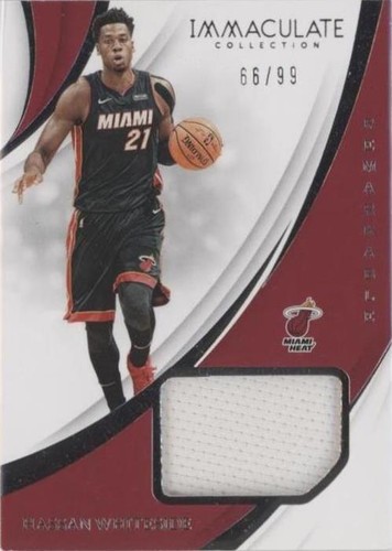 2018-19 Panini Immaculate Collection - Hassan Whiteside #RM-HWS