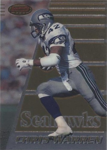 1996 Bowman's Best Chris Warren #128