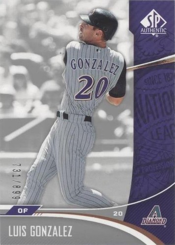 2006 SP Authentic - Luis Gonzalez #106
