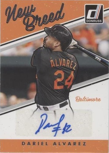 2017 Panini Donruss - Dariel Alvarez #NB-DA